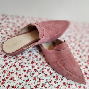 Cole Haan Marlee suede point toe mules size 5